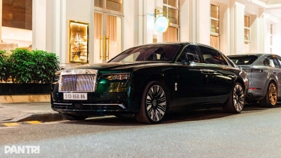 Rolls-Royce Ghost Series II đầu tiên Việt Nam, màu sơn đắt hơn 1 chiếc VF 3