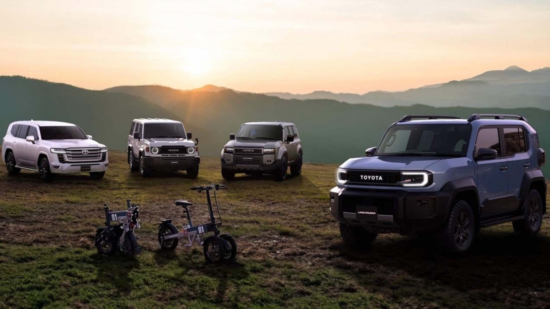 Hé lộ phiên bản bán tải của Toyota Land Cruiser