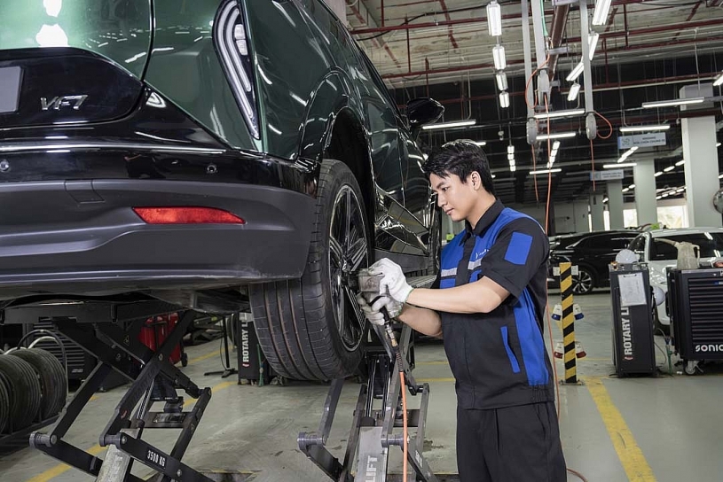 VinFast khai trương Xưởng dịch vụ thứ  thứ 350 sở hữu mạng lưới hậu mãi lớn nhất Việt Nam