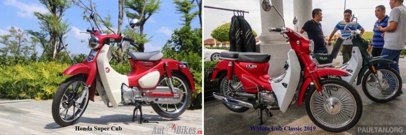 giong y chang honda super cub mau xe nay lai co gia chua bang 13