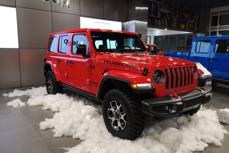 Xe Jeep trở lại Việt Nam với bộ đôi SUV Wrangler và bán tải Gladiator