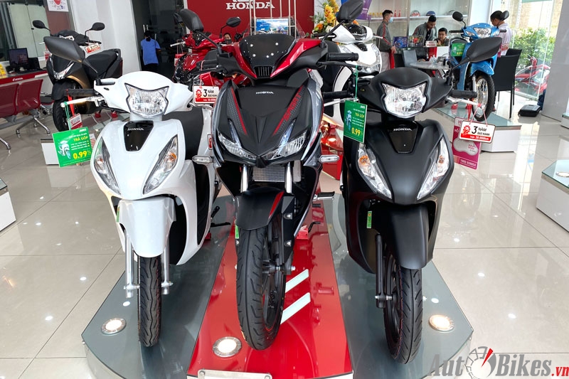 Bảng giá xe máy Honda ngày 29/7/2019