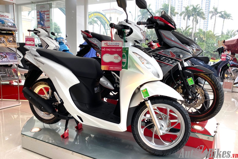 Bảng giá xe máy Honda ngày 25/1/2021