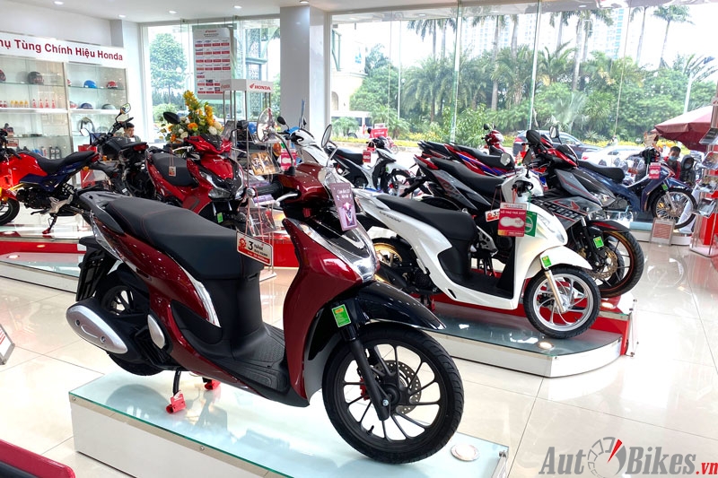 Bảng giá xe máy Honda ngày 4/1/2021