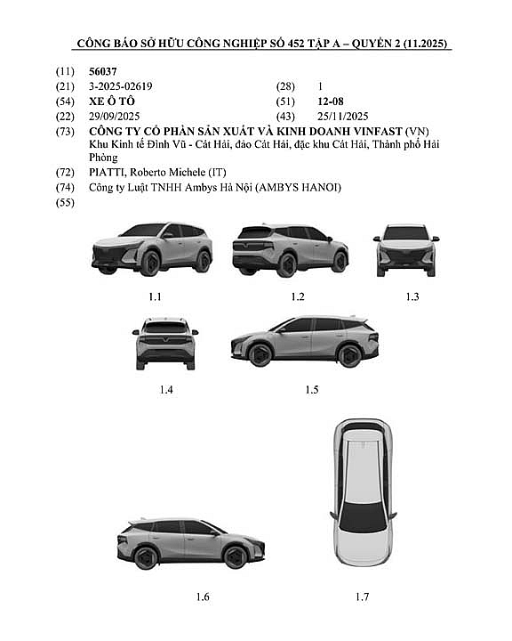 VinFast đăng ký loạt xe mới lạ ở Việt Nam