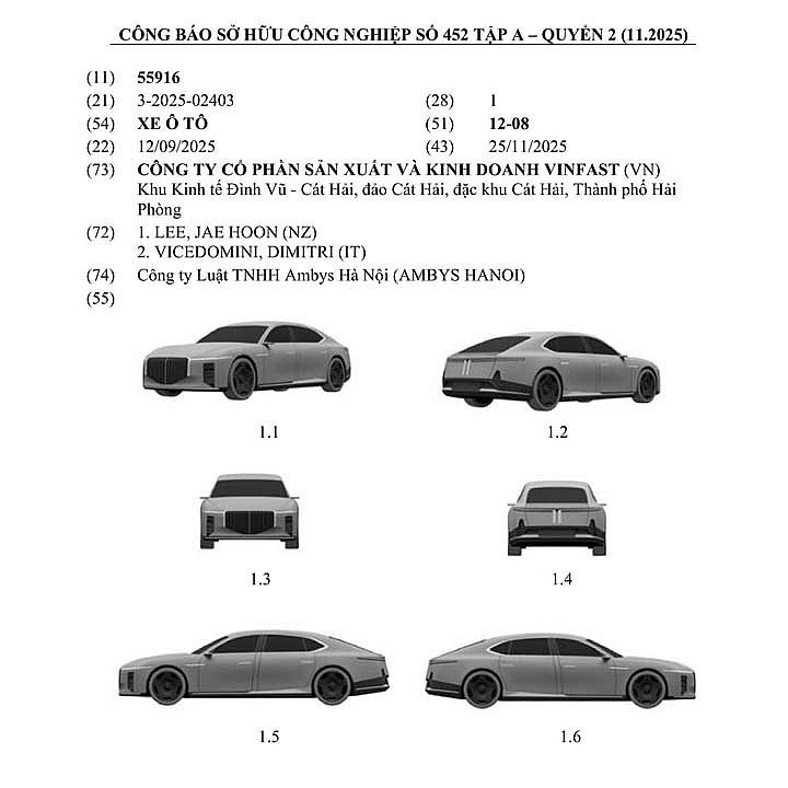 VinFast đăng ký loạt xe mới lạ ở Việt Nam