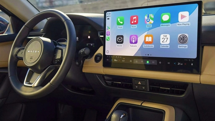 Vì sao Mazda CX-5 mới được lắp màn hình "khủng", thiếu vắng nút vật lý?