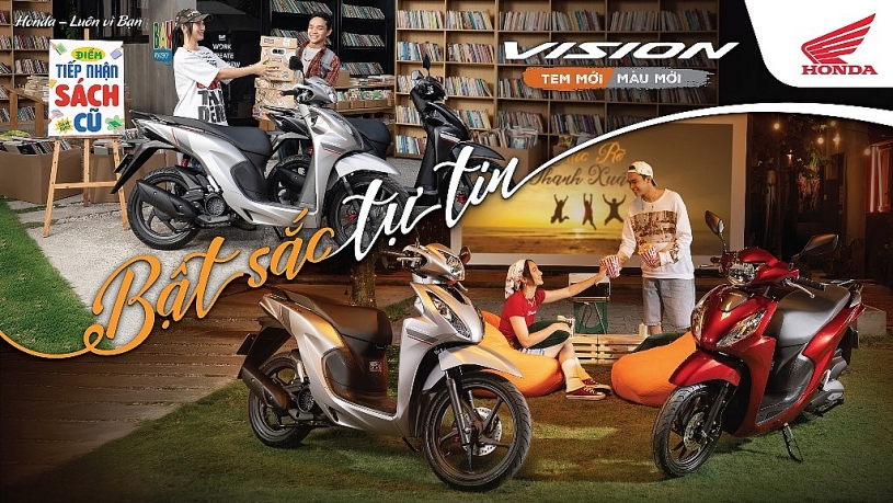 Honda Vision 2026 ra mắt, giá từ 31 triệu đồng Honda Vision 2026 ra mắt, giá từ 31 triệu đồng