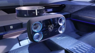 Vô-lăng kiểu mới sắp xuất hiện trên ôtô