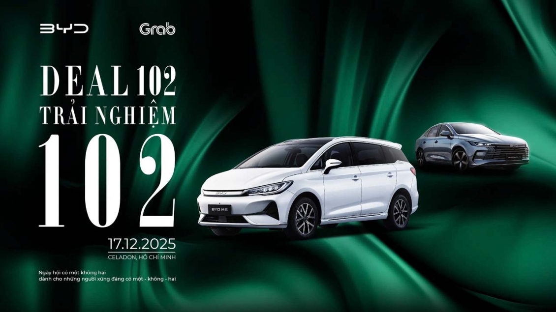 BYD Việt Nam công bố chuỗi sự kiện “BYD - Ngày hội 102”