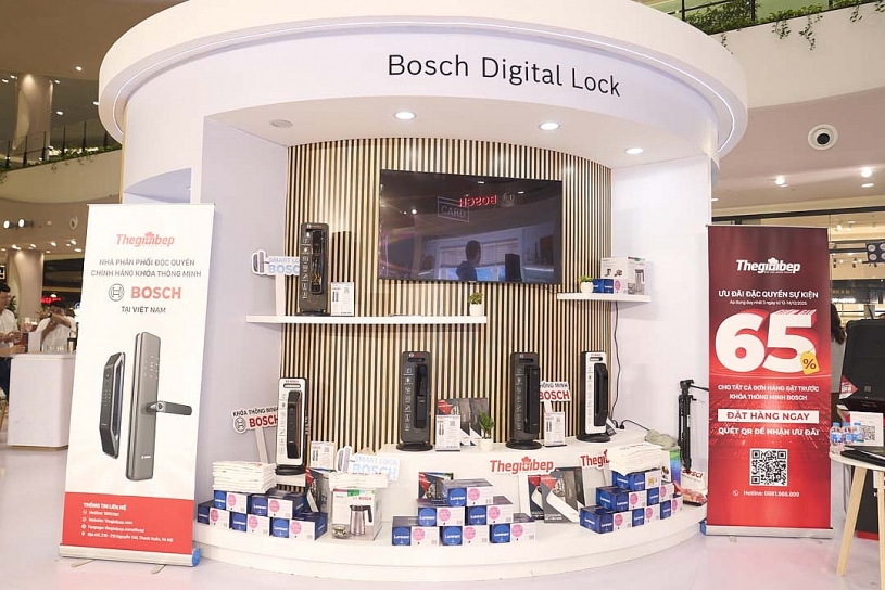 Bosch Việt Nam ra mắt dòng khóa điện tử thế hệ mới