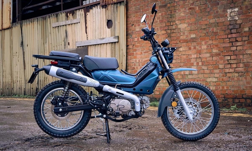 AJS Imber 125 - xe máy hộp số bán tự động giá 3.100 USD