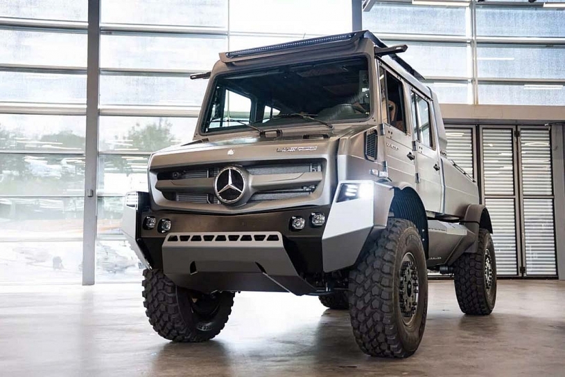 Mercedes Unimog trình làng phiên bản sang trọng nhất từ trước đến nay