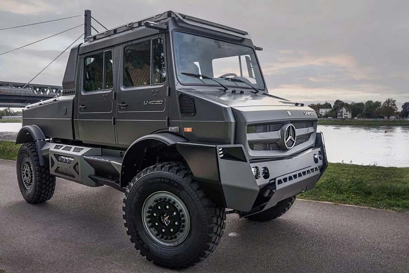 Mercedes Unimog trình làng phiên bản sang trọng nhất từ trước đến nay