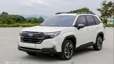 Dàn xe Subaru 'made-in Japan' tại Vietnam Mobility Show 2025