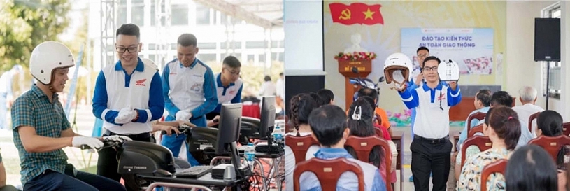 Tổng quan hoạt động trao tặng mũ bảo hiểm của Honda Việt Nam