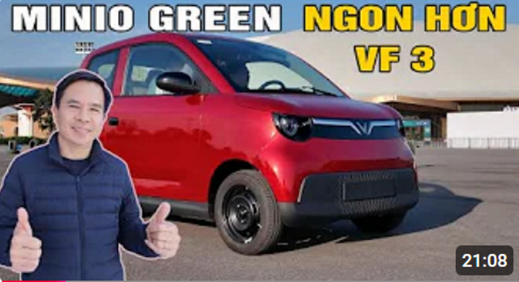 Ưu nhược của VinFast Minio Green, lắm thứ “ăn đứt” VF3
