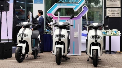 Yamaha Motor Việt Nam ra mắt dịch vụ sạc và đổi pin xe điện