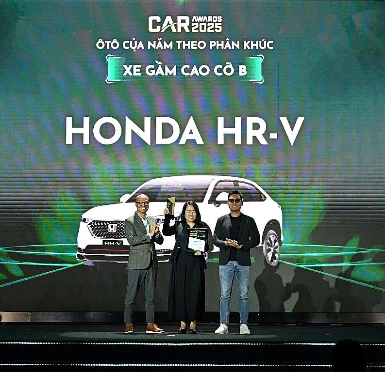 Honda HR-V nhận Danh hiệu 'Ôtô của năm 2025'