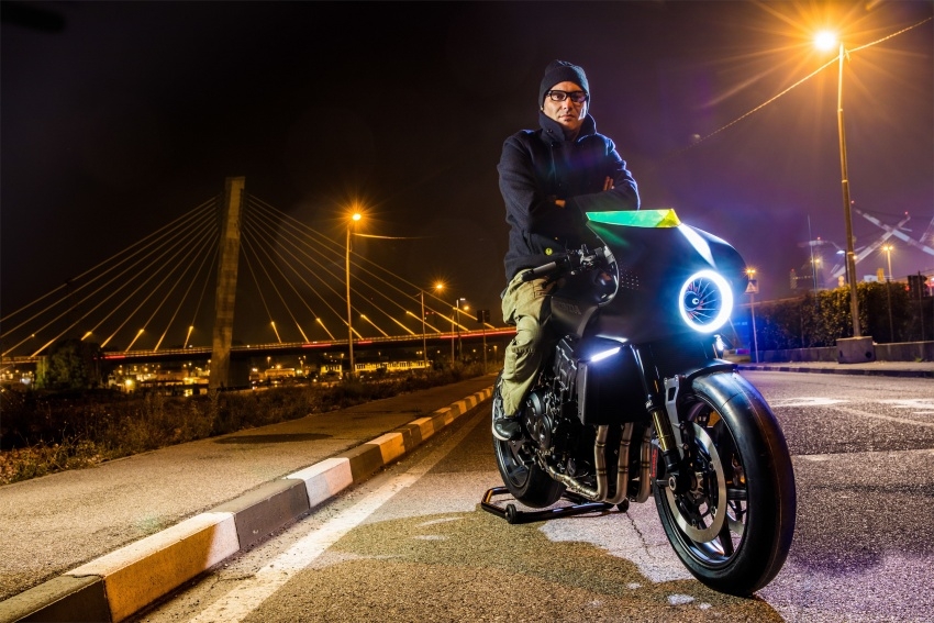 honda cb4 interceptor mau mo to den tu tuong lai