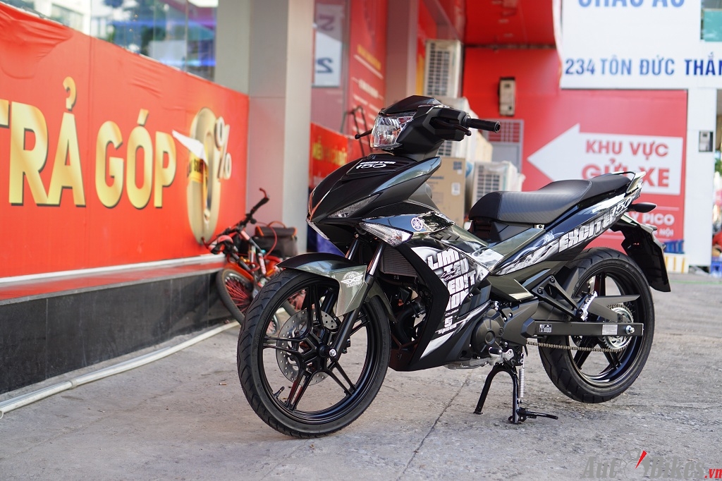 Xe máy Exciter 50cc xanh không cần bằng lái giá tốt nhất Việt NamKhuyễn  mãi nhiều phần quà