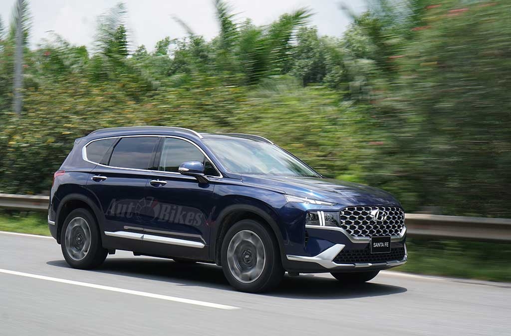 Đánh giá xe Hyundai Santa Fe 2021: Êm hơn, mượt hơn (P3)