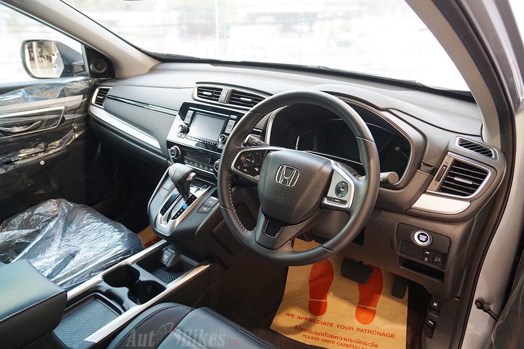 chi tiet honda cr v 7 cho sap ra mat tai viet nam