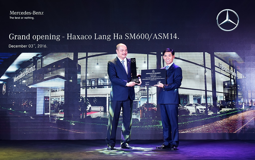ra mat dai ly mercedes lon nhat mien bac