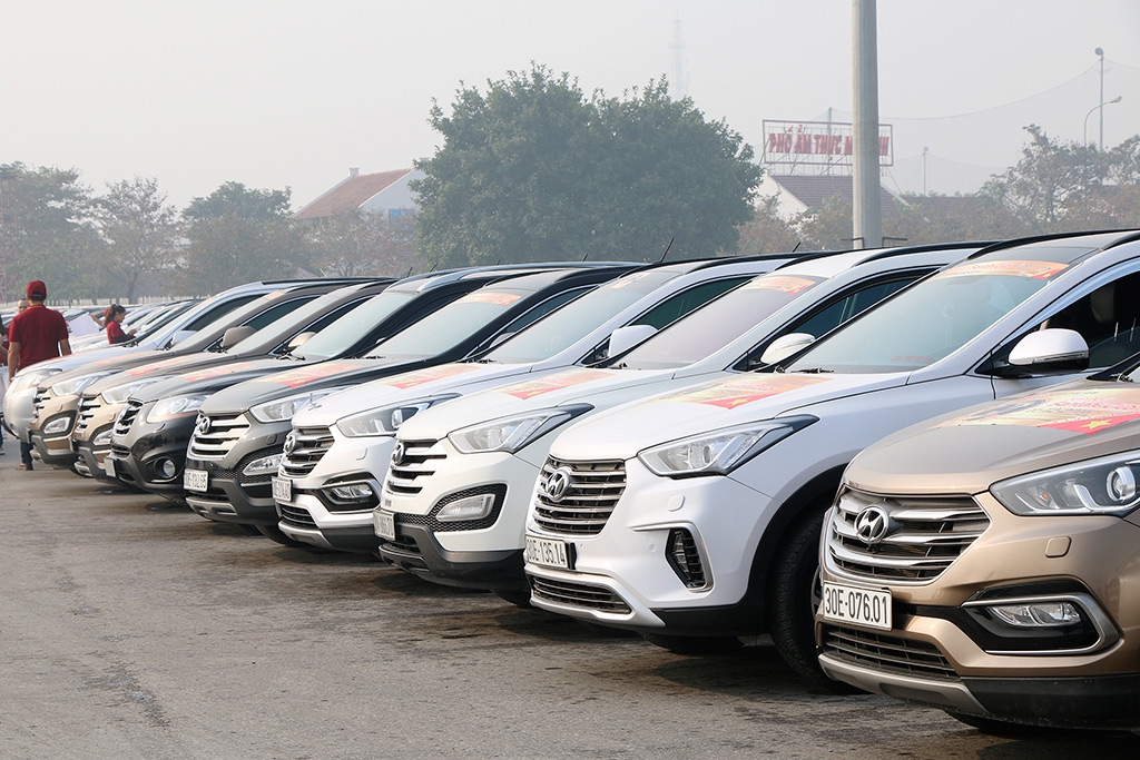 Hơn 50 xe Santa Fe dự sinh nhật 3 năm Fe-Club hon 50 xe santa fe du sinh nhat 3 nam fe club