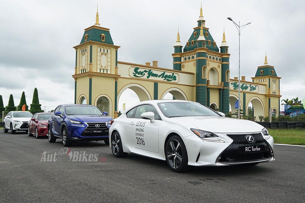 Trải nghiệm Lexus qua 6 bài thử tại trường đua HappyLand trai nghiem lexus qua 6 bai thu tai truong dua happyland