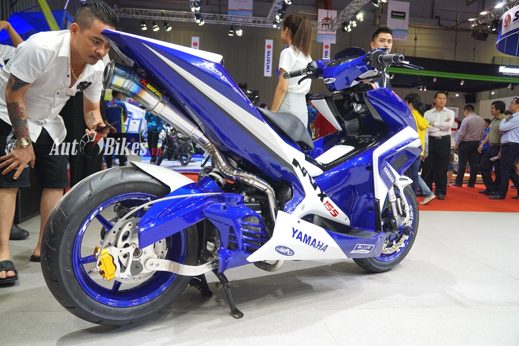 Cặp đôi Yamaha NVX 155 độ chính hãng tại Sài Gòn cap doi yamaha nvx 155 do chinh hang tai sai gon