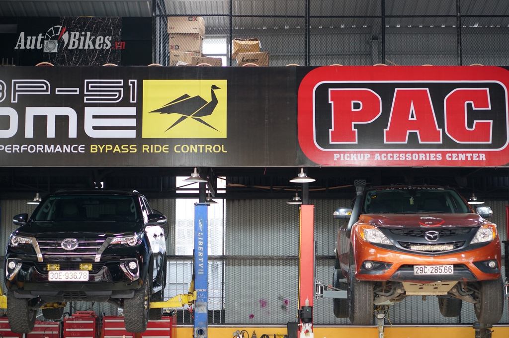 ra mat trung tam do xe ban tai pac tai ha noi