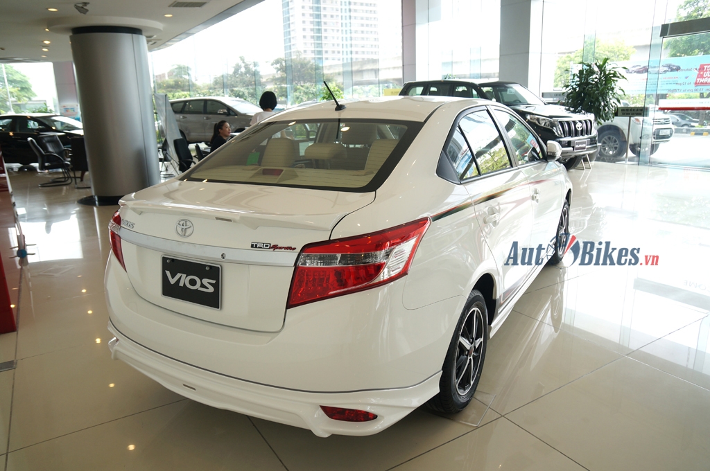 Toyota Vios TRD 2017 có gì ‘đấu’ với Honda City 2017? 5 loi the cua toyota vios trd 2017 khi dau voi honda city 2017