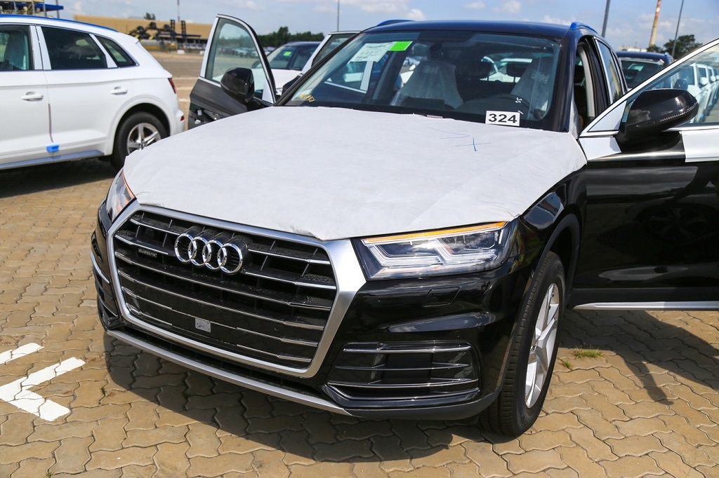 audi q5 2017 xuat hien tai viet nam