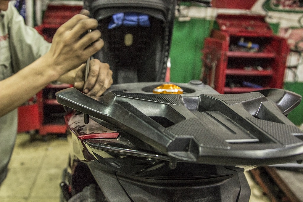 can canh qua trinh do honda sh 150i len sh 300i