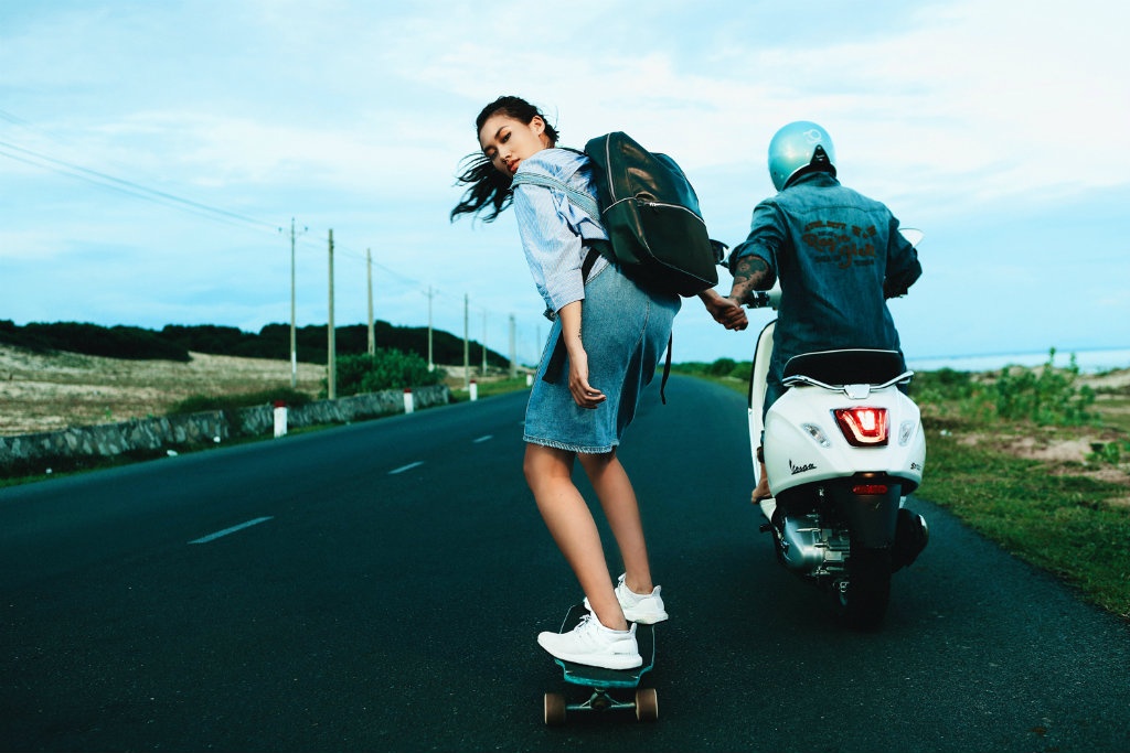 Vespa ngẫu hứng "xé luật"? vespa ngau hung xe luat