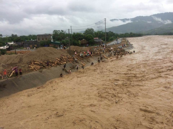 hinh anh mua lu kinh hoang tai cac tinh mien bac