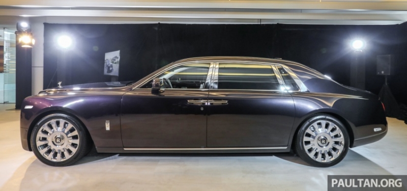 can canh chiec xe sieu sang rolls royce phantom 2018