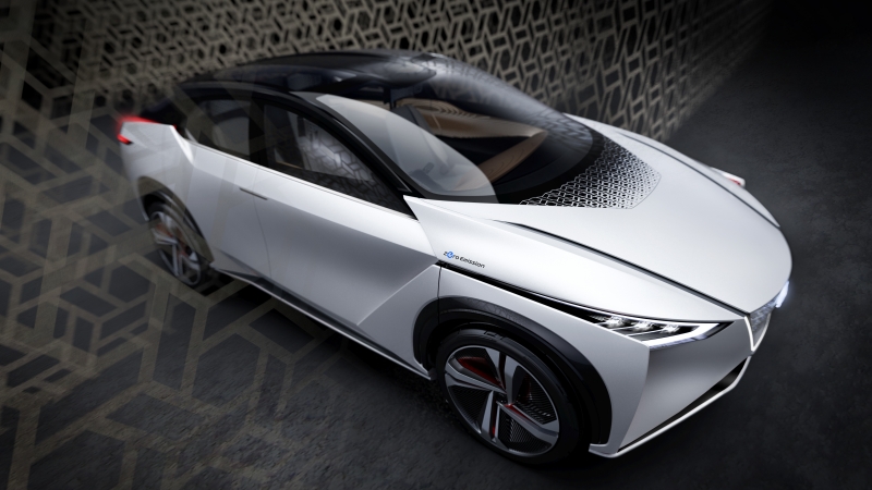 nissan he lo xe dien tu lai imx concept chay 600 km