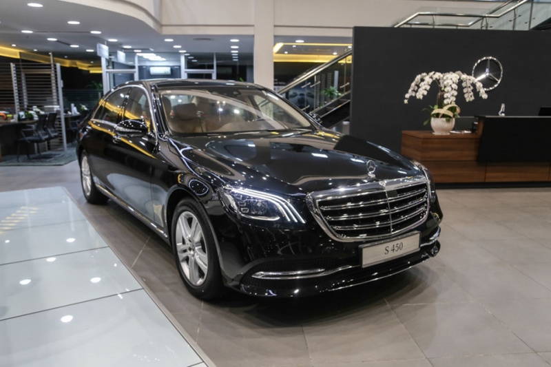 Cận cảnh Mercedes-Benz S450 L 2018 trước ngày ra mắt tại VN can canh mercedes benz s450 l 2018 truoc ngay ra mat tai vn