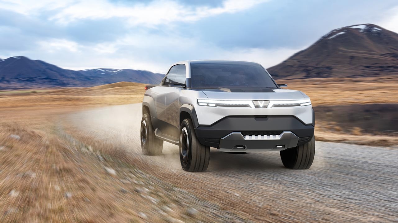 Chùm ảnh chi tiết xe bán tải điện VinFast Wild Chùm ảnh chi tiết xe bán tải điện VinFast Wild