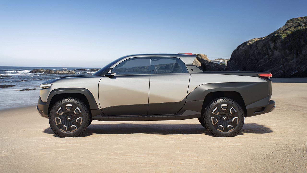 Chùm ảnh chi tiết xe bán tải điện VinFast Wild Chùm ảnh chi tiết xe bán tải điện VinFast Wild