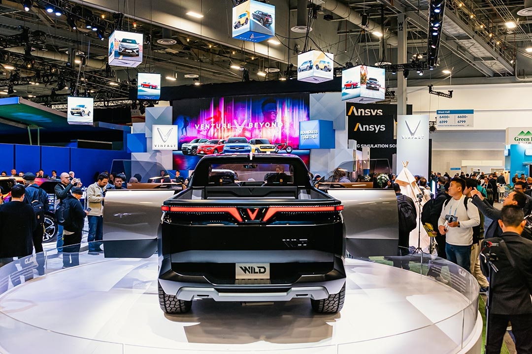 Chùm ảnh chi tiết xe bán tải điện VinFast Wild Chùm ảnh chi tiết xe bán tải điện VinFast Wild