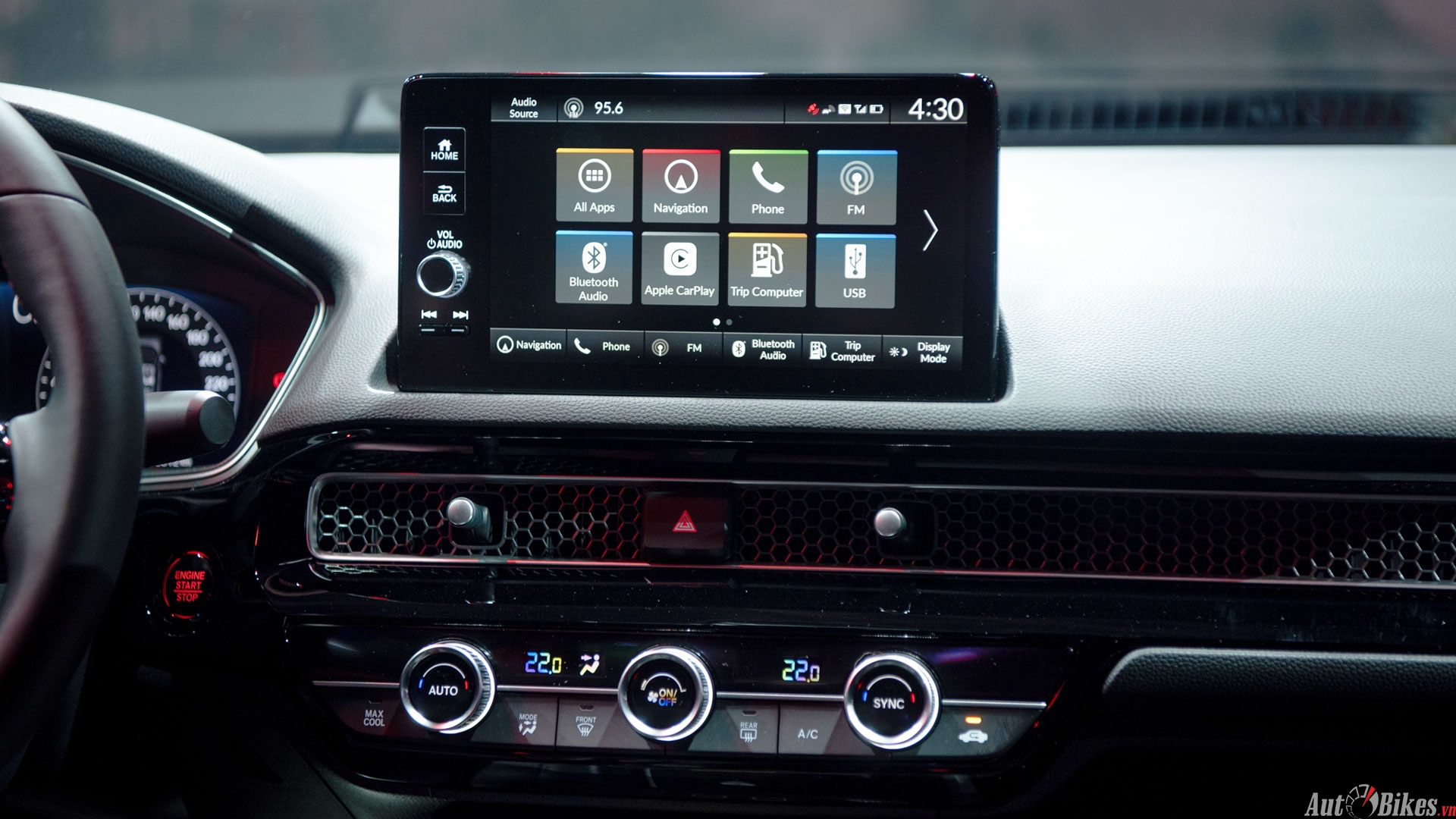 Chùm ảnh chi tiết Honda Civic 2022