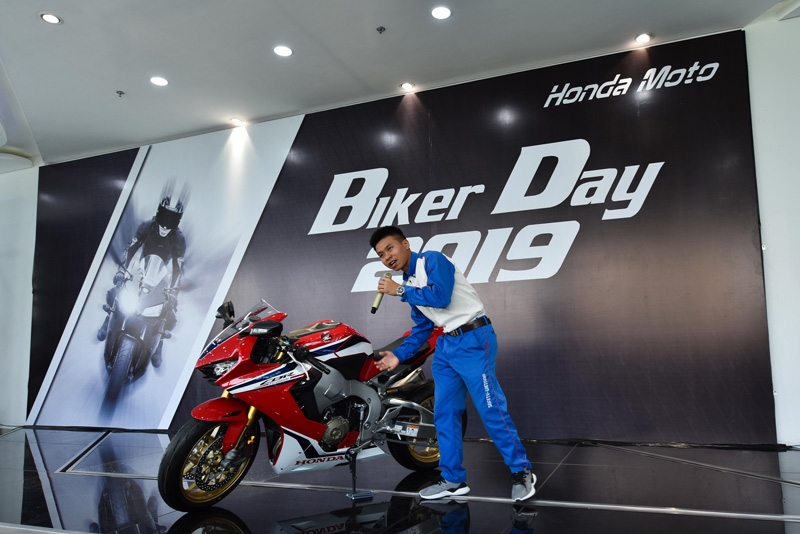 honda viet nam to chuc ngay hoi biker day cho khach hang dam me toc do