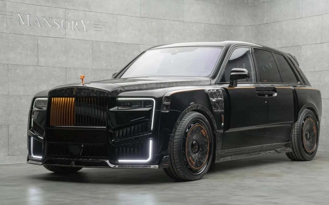 Rolls-Royce Cullinan “lột xác” với bản độ Mansory Emperor Signature