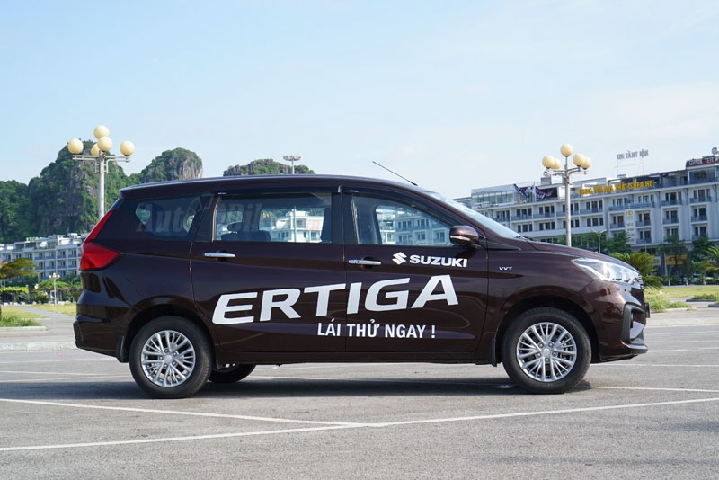 video danh gia suzuki ertiga 2019 rong rai gia re an xang nhu ngui
