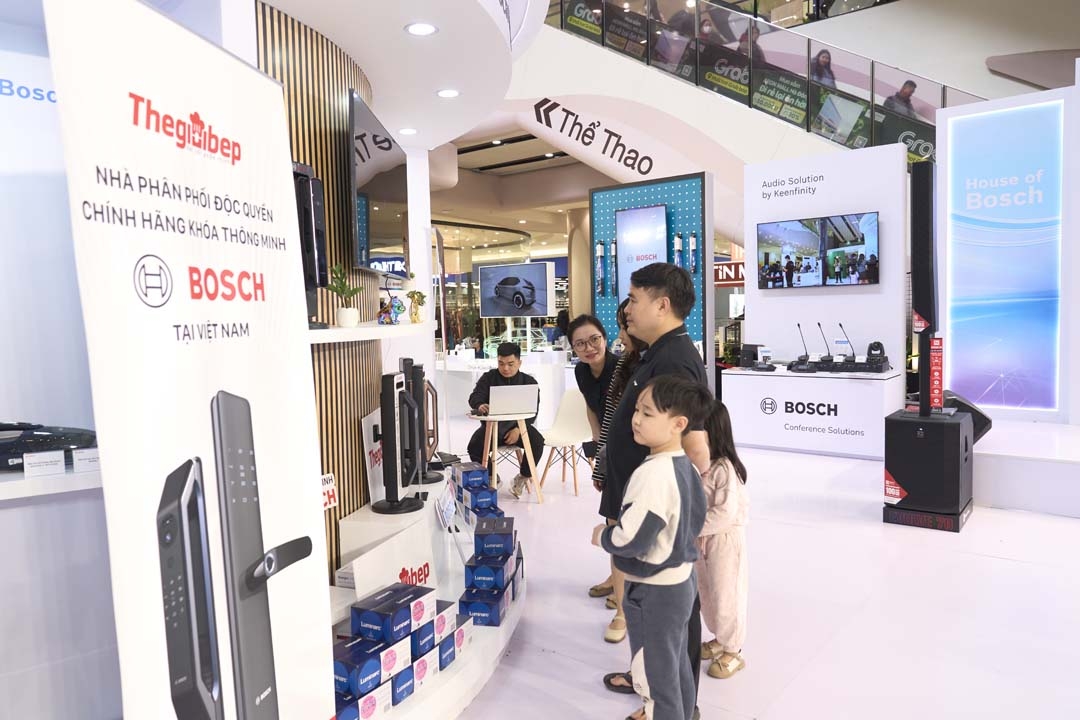 Bosch Việt Nam ra mắt dòng khóa điện tử thế hệ mới, tái định hình "chuẩn sống thông minh"