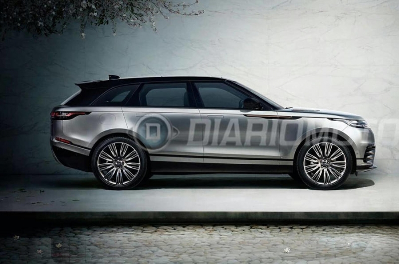 Range Rover Velar lộ diện trước ngày ra mắt